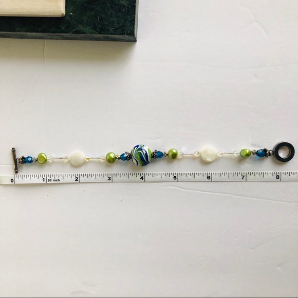 ✋🏼 Handmade Ocean Waves Bracelet - Picture 4 of 5